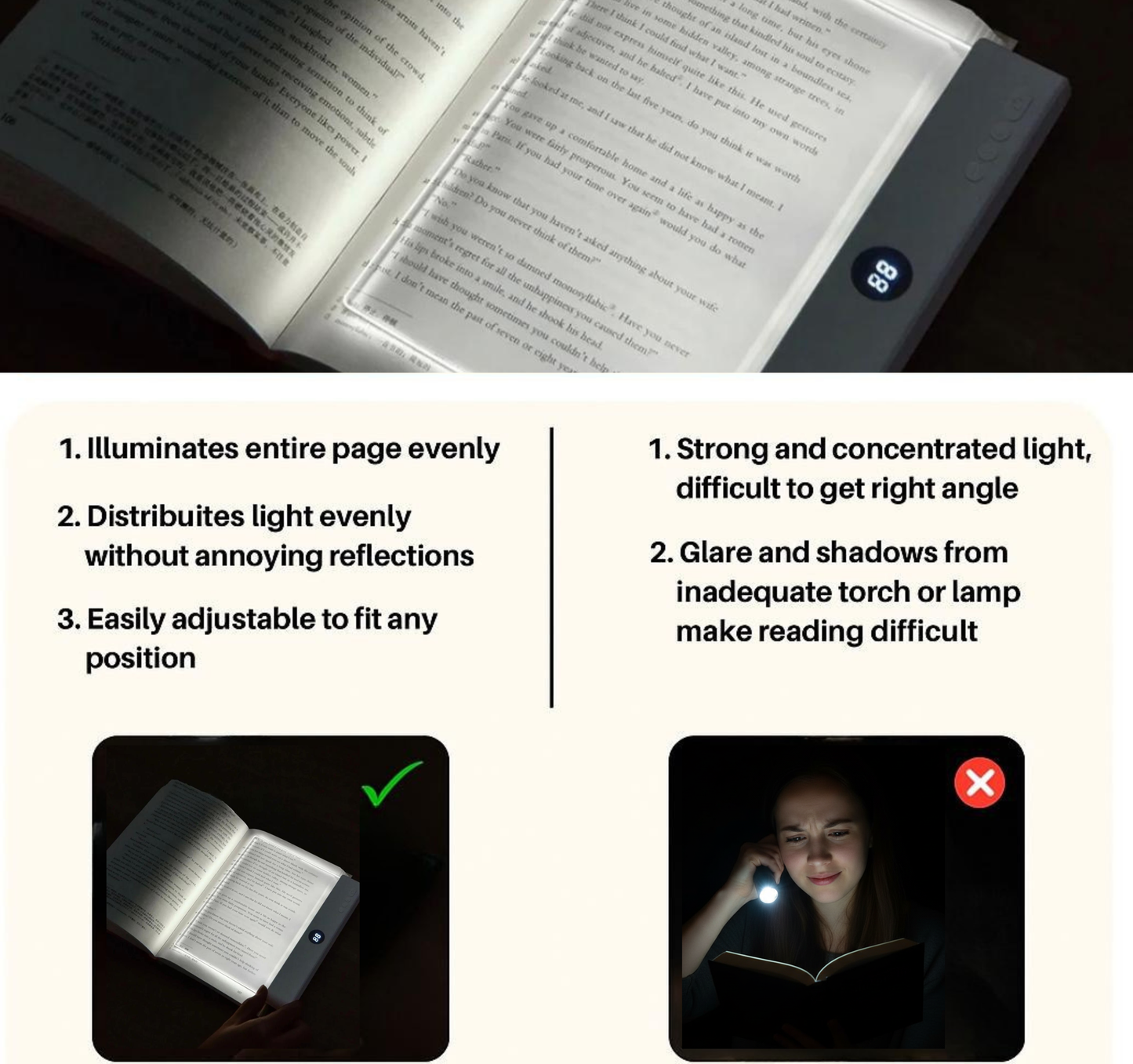 Lumora - The Smart LED Booklight