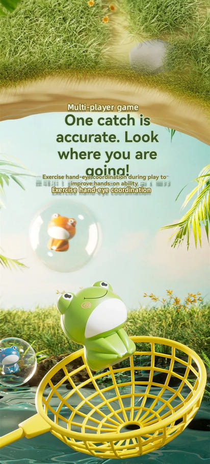 Duck Jumping Board Game Crazy Kid Montessori Launch Duck Frog Toys for Boys and Girls Focus Training Family Game Birthday Gift