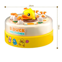 Duck Jumping Board Game Crazy Kid Montessori Launch Duck Frog Toys for Boys and Girls Focus Training Family Game Birthday Gift